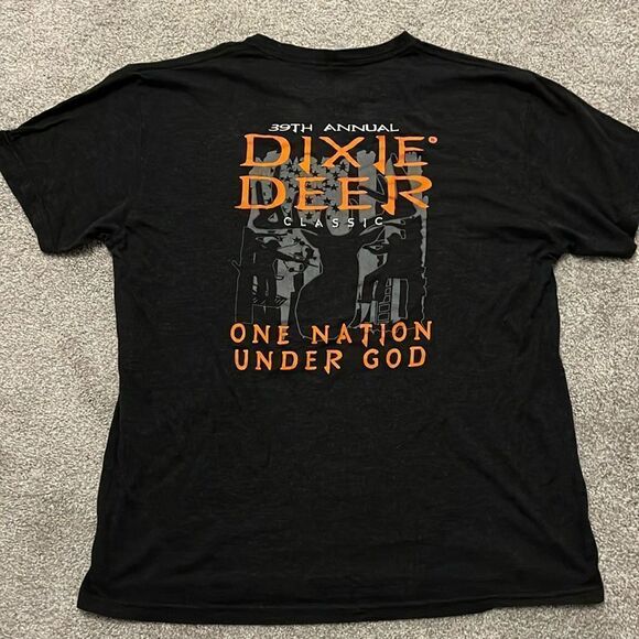39th annual Dixie Deer Classic T-Shirt men’s soft blend XL hunting bow rifle - Picture 1 of 3